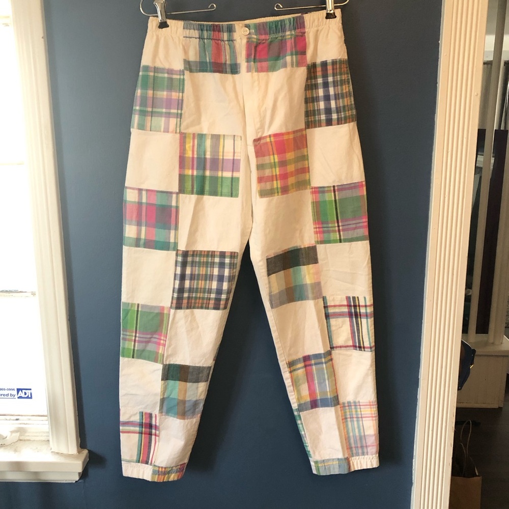 Patchit Vintage Preppy Patchwork Pants Golf Pants… - image 3